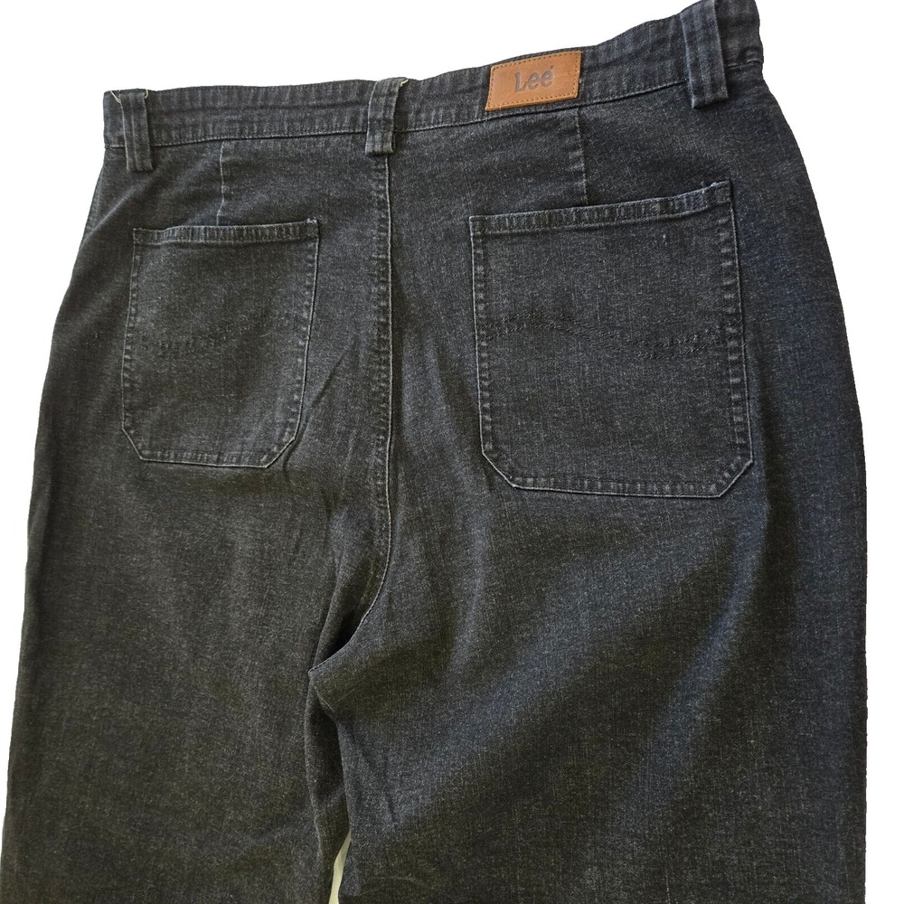Lee Women's Jeans Black Size 16P - Picture 4 of 11